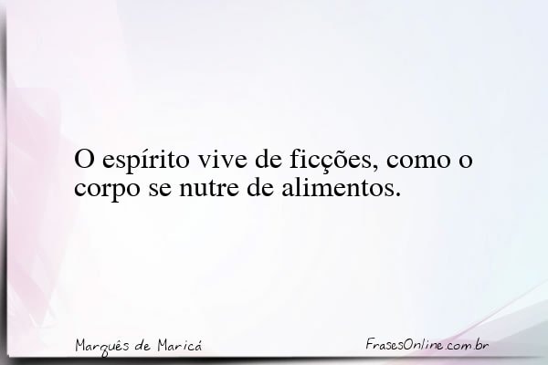 Frase de Marquês de Maricá