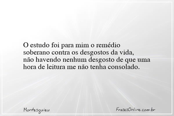 Frase de Montesquieu