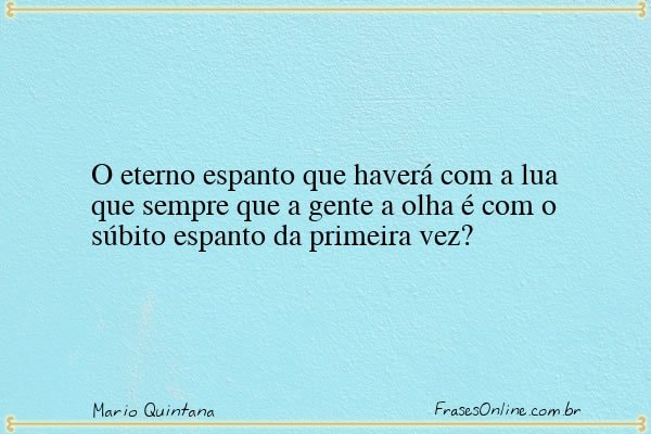 Frase de Mario Quintana