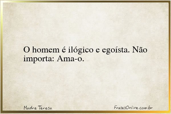 Frase de Madre Teresa
