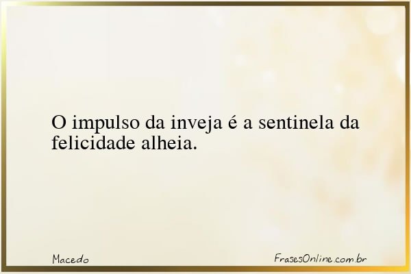 Frase de Macedo