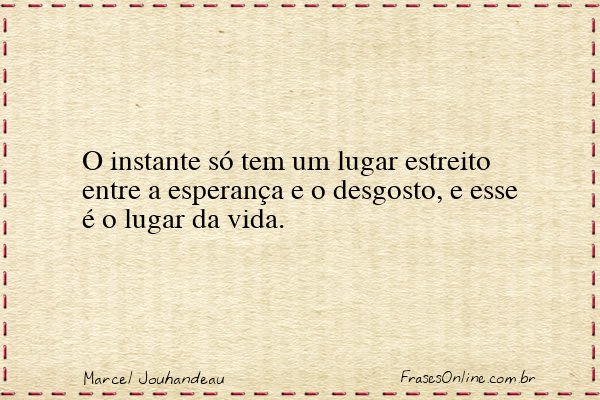 Frase de Marcel Jouhandeau