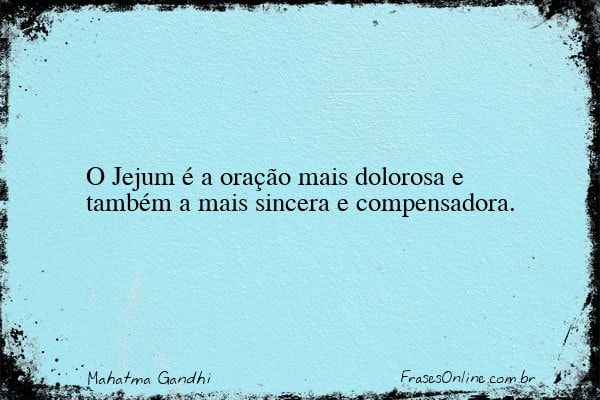 Frase de Mahatma Gandhi