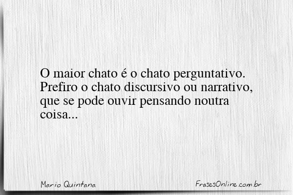 Frase de Mario Quintana