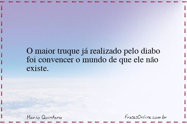 Frase de Mario Quintana