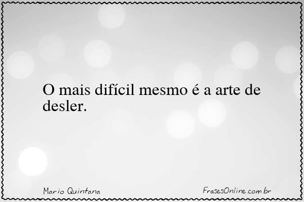 Frase de Mario Quintana