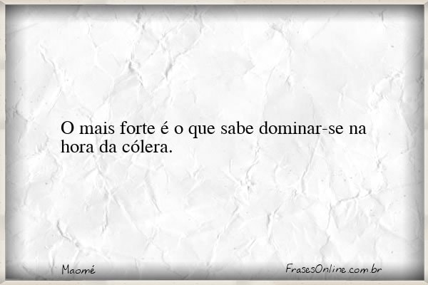 Frase de Maomé