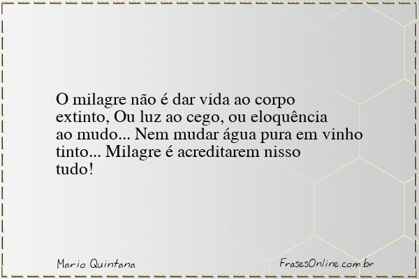 Frase de Mario Quintana