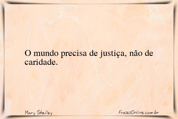 Frase de Mary Shelley