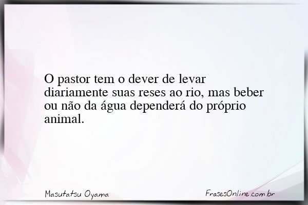 Frase de Masutatsu Oyama