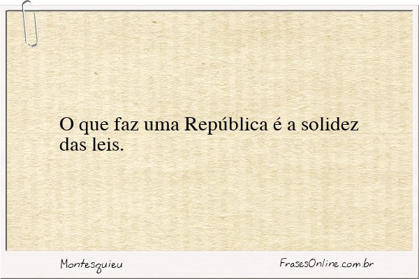 Frase de Montesquieu