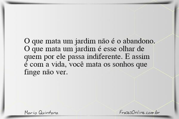 Frase de Mario Quintana