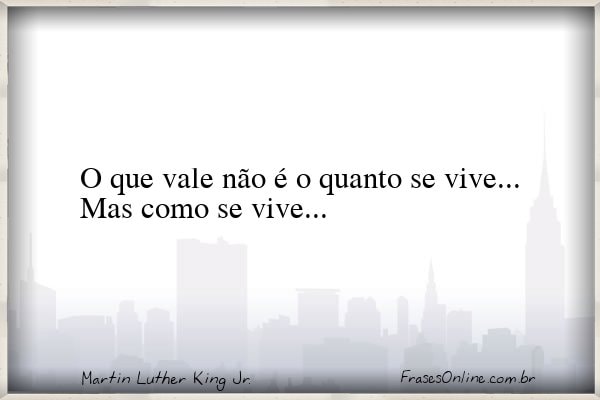 Frase de Martin Luther King Jr.