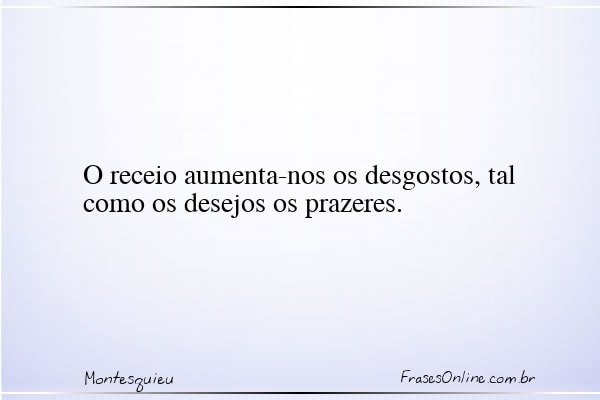 Frase de Montesquieu