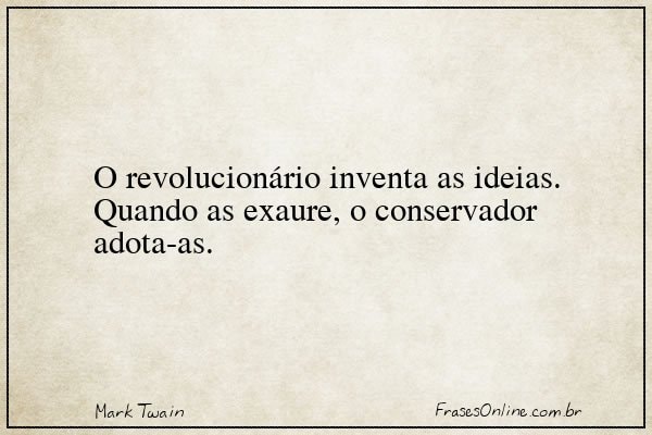 Frase de Mark Twain
