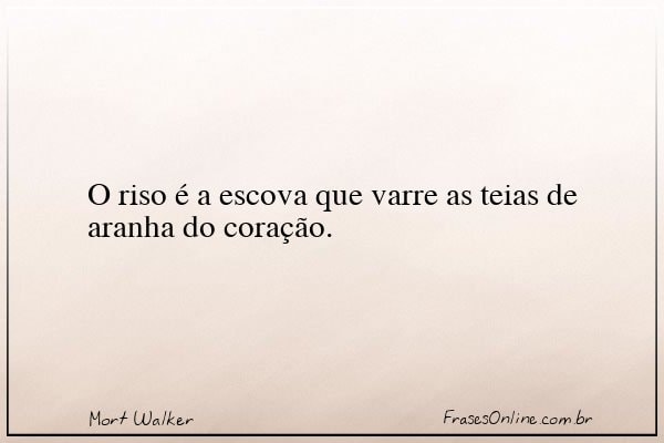 Frase de Mort Walker