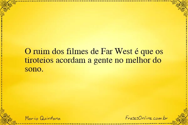 Frase de Mario Quintana