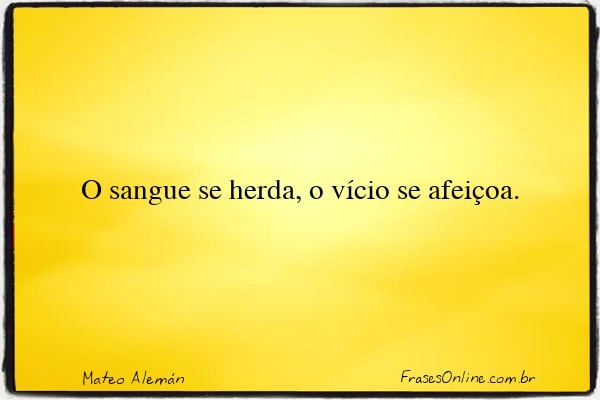 Frase de Mateo Alemán