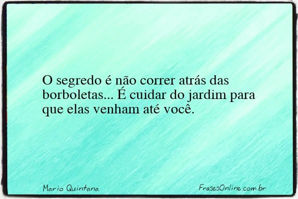 Frase de Mario Quintana