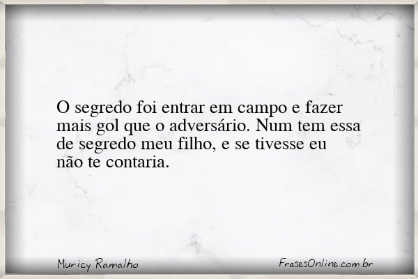 Frase de Muricy Ramalho