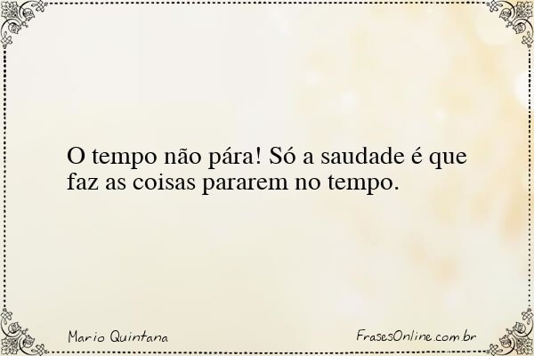 Frase de Mario Quintana