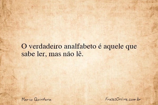 Frase de Mario Quintana