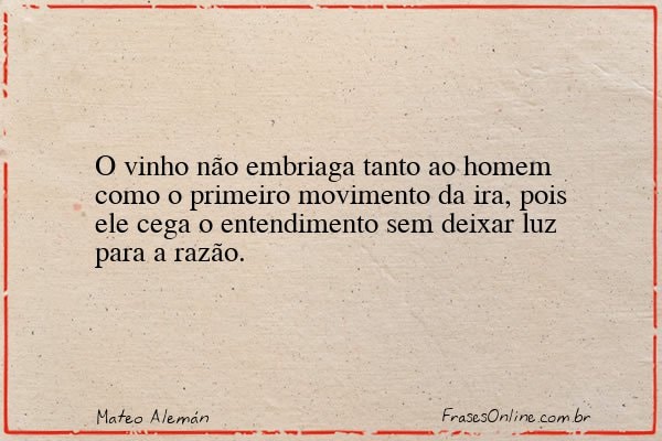 Frase de Mateo Alemán