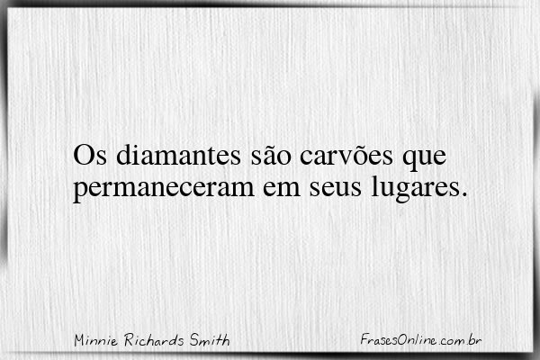 Frase de Minnie Richards Smith