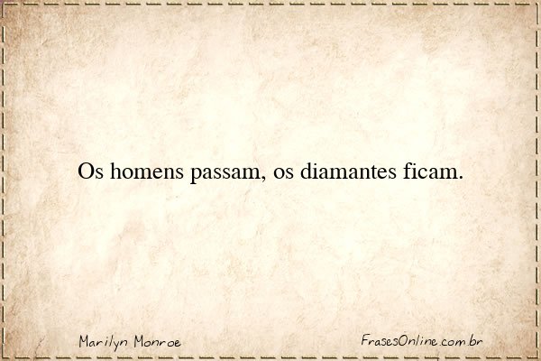 Frase de Marilyn Monroe