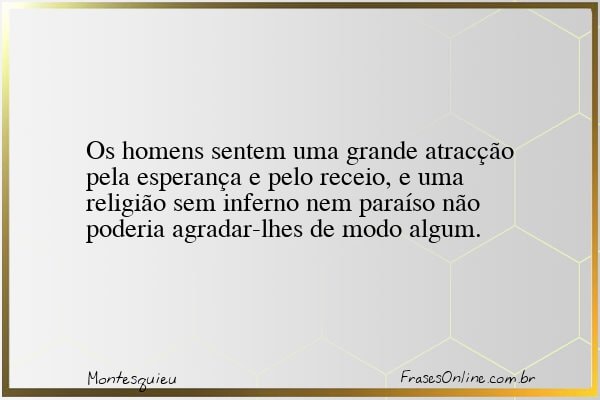 Frase de Montesquieu