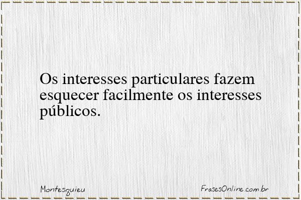 Frase de Montesquieu