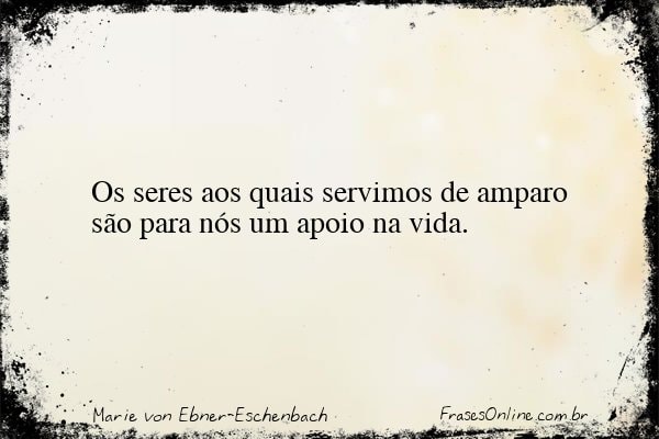 Frase de Marie von Ebner-Eschenbach