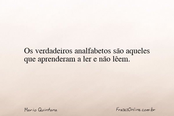 Frase de Mario Quintana