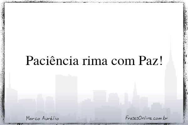 Frase de Marco Aurélio
