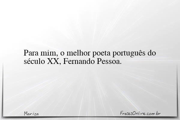 Frase de Mariza