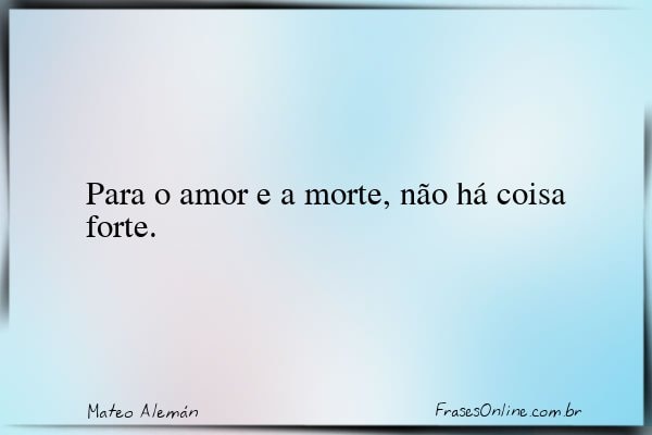 Frase de Mateo Alemán
