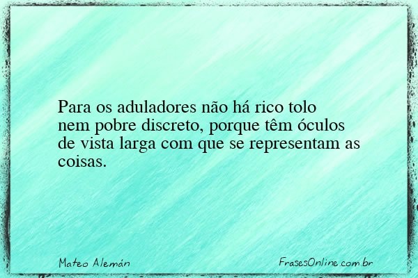 Frase de Mateo Alemán