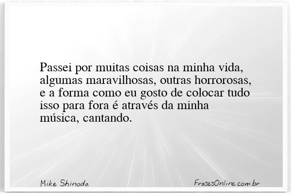 Frase de Mike Shinoda