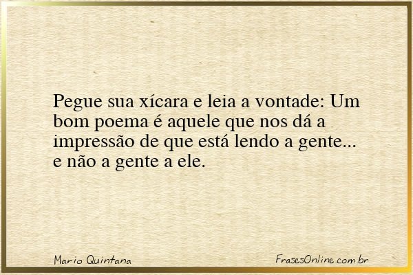 Frase de Mario Quintana