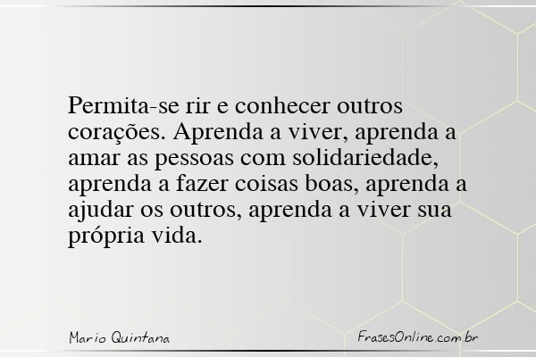 Frase de Mario Quintana