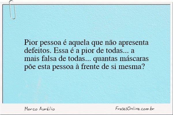 Frase de Marco Aurélio