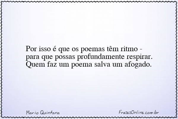 Frase de Mario Quintana