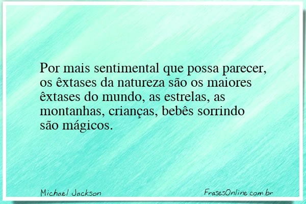 Frase de Michael Jackson