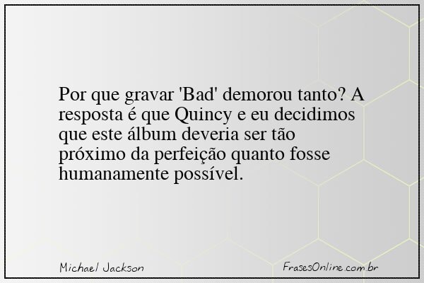Frase de Michael Jackson