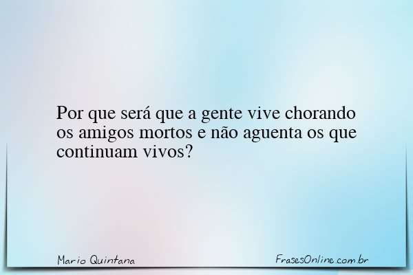 Frase de Mario Quintana