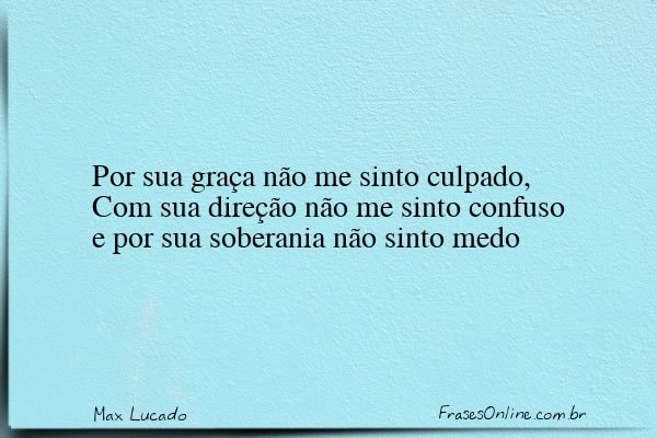 Frase de Max Lucado