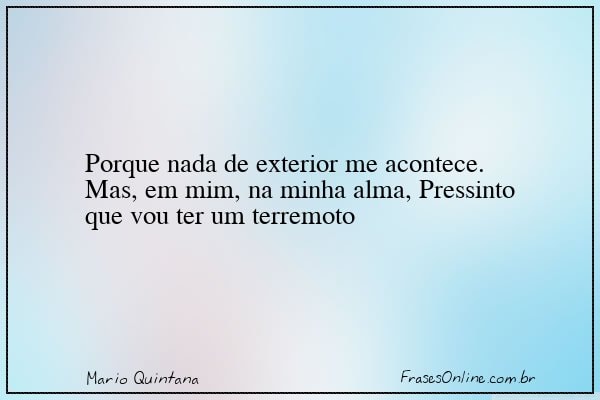 Frase de Mario Quintana