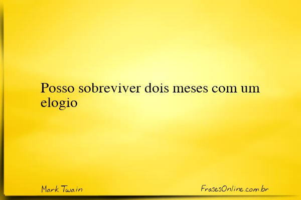 Frase de Mark Twain