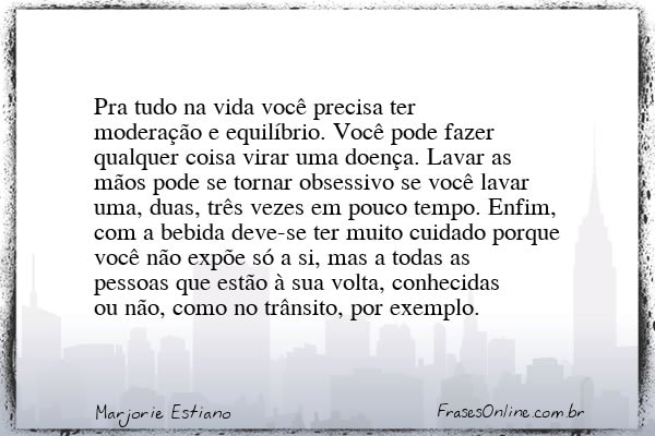 Frase de Marjorie Estiano
