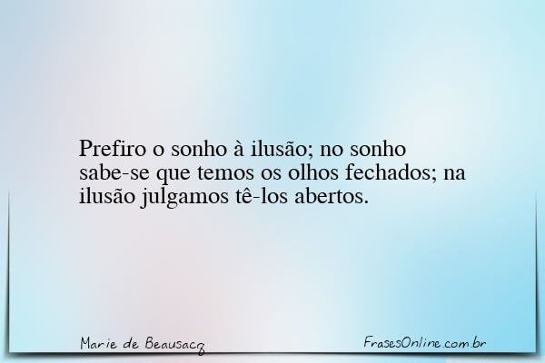 Frase de Marie de Beausacq